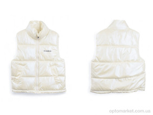 Жилетка дитячі 3790-7 white Ludong білий  оптом от Optomarket