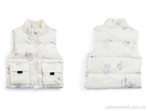 Жилетка дитячі 3790-9 white Hao Jiekids білий  оптом от Optomarket