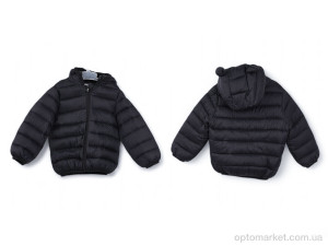 Куртка дитячі 3791-17 black Hong Jiaolu чорний  оптом от Optomarket