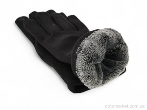 Рукавички жіночі 38-5 трикотаж black Paidi чорний  оптом от Optomarket