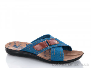 Купить Шльопанці чоловічі 3800-2 Goldstar синій