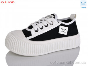 Купить Кеди жіночі 382-1 QQ&Панда чорний