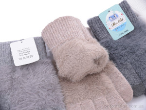 Рукавички жіночі 3826 mix Rubi мікс  оптом от Optomarket