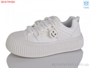 Купить Кеди жіночі 383-1-2 QQ&Панда білий