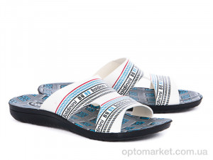 Купить Шльопанці чоловічі 3863 белый Selena