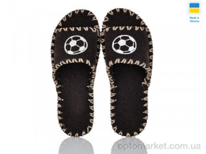 Купить Капці чоловічі 389M коричневий Vends коричневий