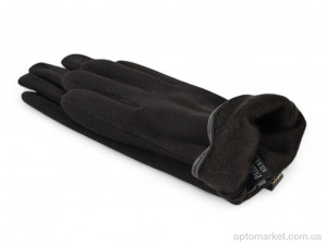 Рукавички жіночі 39-10 пальто black Paidi чорний  оптом от Optomarket