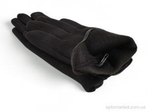 Рукавички жіночі 39-8 пальто black Paidi чорний  оптом от Optomarket