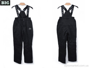 Брюки дитячі 3916-BK93-1 black Snow чорний  оптом от Optomarket