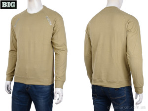 Кофта чоловічі 3918-01-3 beige Ale Edition бежевий  оптом от Optomarket