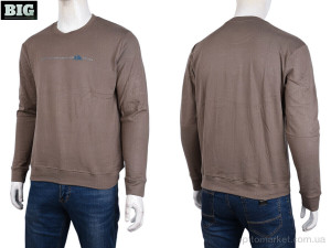 Кофта чоловічі 3918-02-4 brown Ale Edition коричневий  оптом от Optomarket