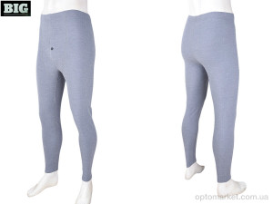 Кальсони чоловічі 3945-1501-3 grey ALE сірий  оптом от Optomarket