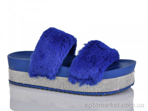 Купить Шльопанці жіночі 39641-5 синий Bamboo синій