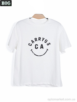 Купить Футболка унісекс 3972-170-1 white BIG білий