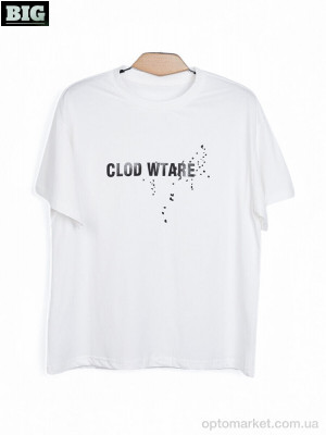 Купить Футболка унісекс 3972-170-4 white BIG білий