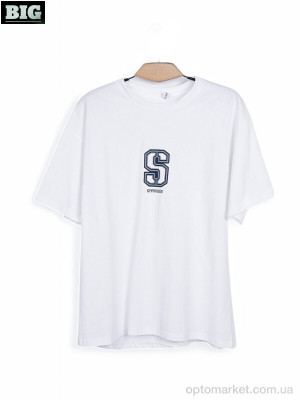 Купить Футболка унісекс 3972-180-2 white BIG білий
