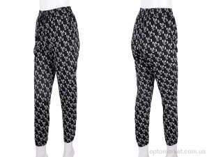 Брюки жіночі 3999-4903-3 black Clover чорний  оптом от Optomarket