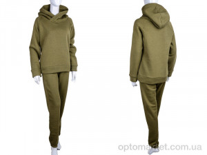 Спортивний костюм жіночі 4001 khaki Baldoria хакі  оптом от Optomarket