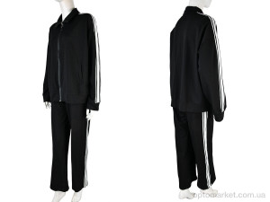 Спортивний костюм жіночі 4011-360 black Saint Wish чорний  оптом от Optomarket