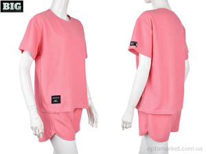 Костюм жіночі 4032 pink Andi рожевий  оптом от Optomarket