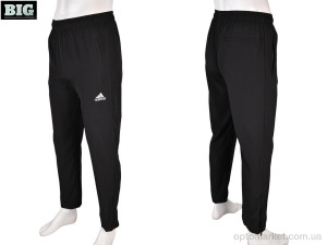 Спортивні штаны чоловічі 4033-A02-1 black A.idas чорний  оптом от Optomarket