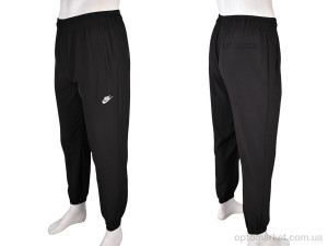 Спортивні штаны чоловічі 4033-A03-1 black N.ke чорний  оптом от Optomarket