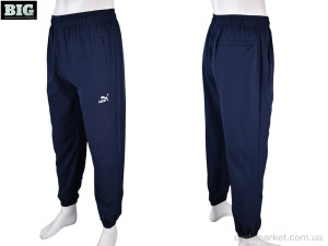 Спортивні штаны чоловічі 4034-A14-2 navy P.ma синій  оптом от Optomarket