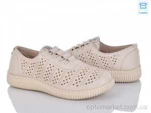 Купить Туфлі жіночі 4039-G1028-2 YAQINIAO бежевий