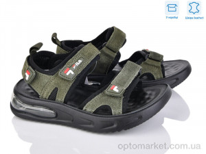 Сандалі дитячі 4044-B7721-6 The Fifth day зелений  оптом от Optomarket