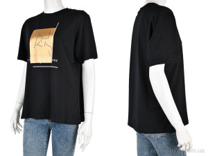 Футболка жіночі 4049-04-1 black Vonnavi чорний  оптом от Optomarket