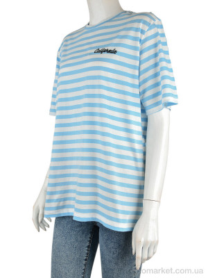 Купить Футболка жіночі 4049-12-2 l.blue Vonnavi блакитний