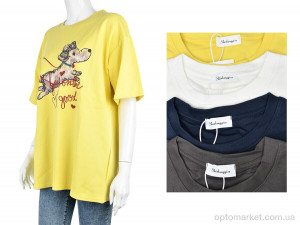 Купить Футболка жіночі 4064-1207 mix Shishangyizu мікс