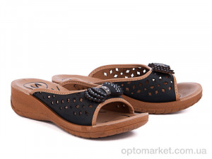 Купить Шльопанці жіночі 4064 черный Selena