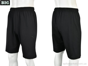 Шорти чоловічі 4069-P1 black P.ma чорний  оптом от Optomarket