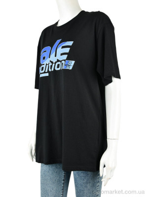 Купить Футболка жіночі 4071-W02-1 black Ale Edition чорний