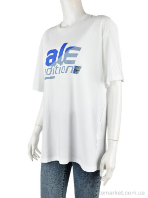 Купить Футболка жіночі 4071-W02-2 white Ale Edition білий