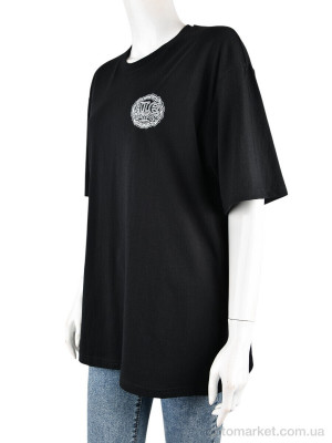 Купить Футболка жіночі 4071-W03-1 black Ale Edition чорний