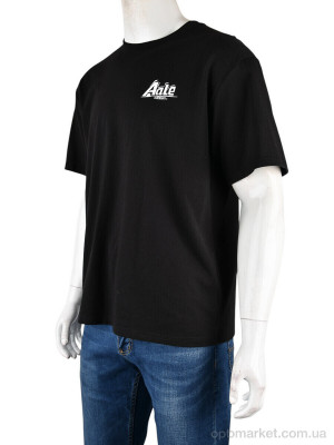Купить Футболка чоловічі 4072-M01-1 black Ale Edition чорний