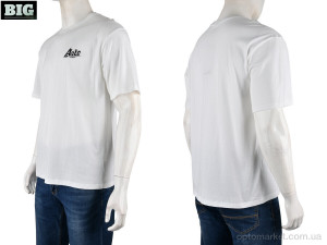 Футболка чоловічі 4072-M01-2 white Ale Edition білий  оптом от Optomarket