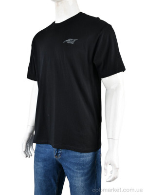 Купить Футболка чоловічі 4072-M03-1 black Ale Edition чорний