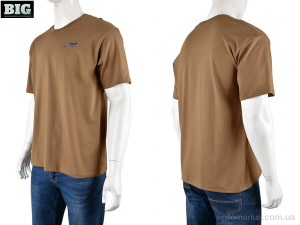 Футболка чоловічі 4072-M03-4 brown Ale Edition коричневий  оптом от Optomarket