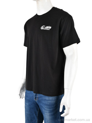 Купить Футболка чоловічі 4072-M06-1 black Ale Edition чорний