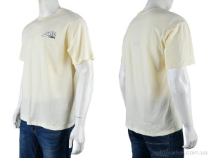 Футболка чоловічі 4072-M06-3 yellow Ale Edition жовтий  оптом от Optomarket