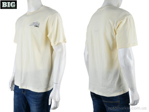 Футболка чоловічі 4072-M06-3 yellow Ale Edition жовтий  оптом от Optomarket