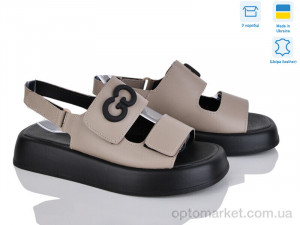 Купить Босоніжки жіночі 4077-GG кор. к. IT Style коричневий