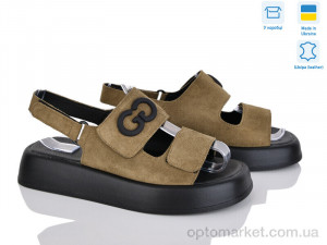 Купить Босоніжки жіночі 4077-GG кор. з. IT Style коричневий