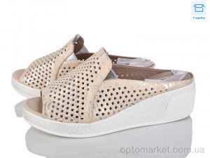 Купить Шльопанці жіночі 4083-951H-3 Molo бежевий