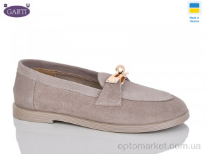 Купить Туфлі жіночі 409 беж замш Garti бежевий
