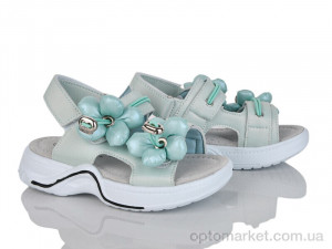Купить Босоніжки дитячі 4094-8613-4B Башили зелений