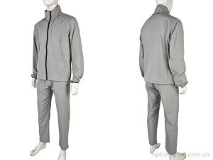 Спортивний костюм чоловічі 4101-A56-3 grey Ale Edition сірий оптом от Optomarket
